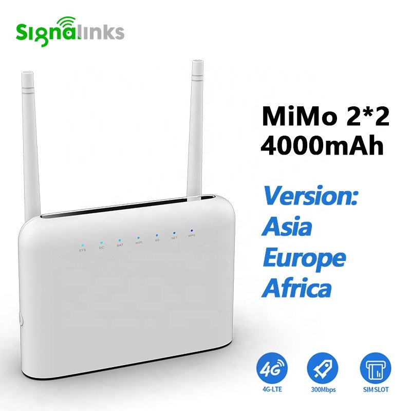 300mbps High Speed 4G CPE Wireless Router 4G Lte WiFi Router With Sim Card WiFi Router 3G 4G WiFi Mobile Modem